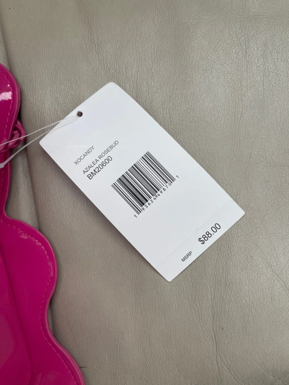 Betsey Johnson Teddy Gummy Bear OX Candy Crossbody Bag Pink - Picture 4 of 9